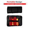 10Pcs Interchangeable Blade 500V Insulated Screwdriver Set With Case Magnetic For Home & Professional Electricians Repair Tools
