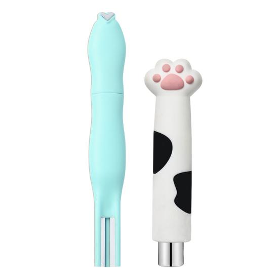 2Pcs Cat Eyes Nail Magnet Gel Nail Polish Love Heat Round Line Shape Nail Art Magnet Pen Home Salon Women Cat Eyes Magnetic Manicure Art Tools