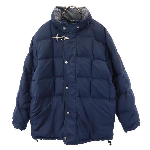 

TOMMY HILFIGER Down jacket M Navy blue hood Men s Used