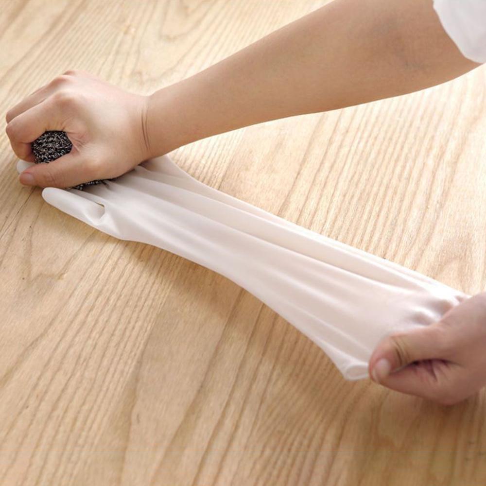 Dishwashing GlovesReusable Latex Cleaning Gloves for Housework Kitchen Bathroom Durable Clean Wear-Resistant Waterproof Gloves R