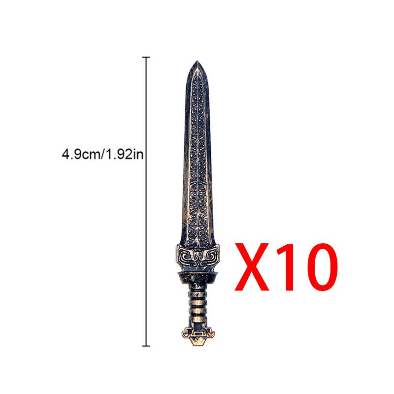 MOC Medieval Weapon Accessories for Building Blocks - Sword Shield Bow Axe Hammer Spear Gun Set