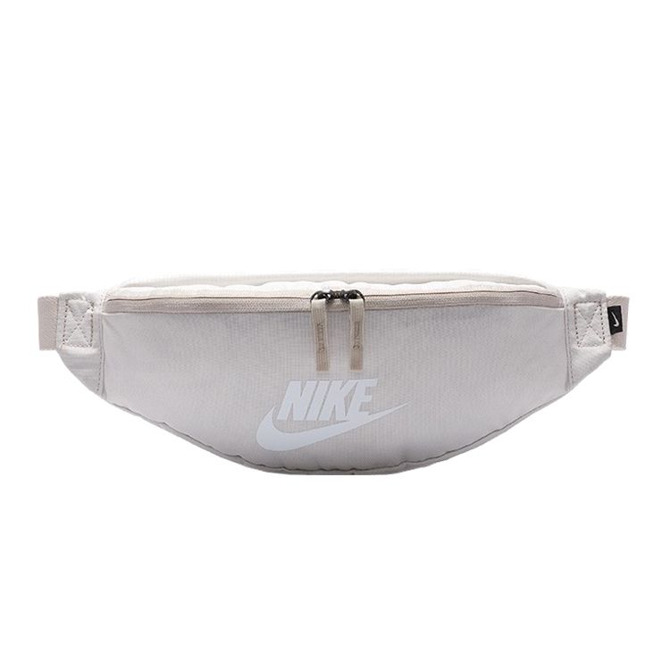 

Nike Casual Sports Polyester Shoulder Crossbody Chest Bag Waist Bag Unisex Bags Gray White BA5750-030 Gray White