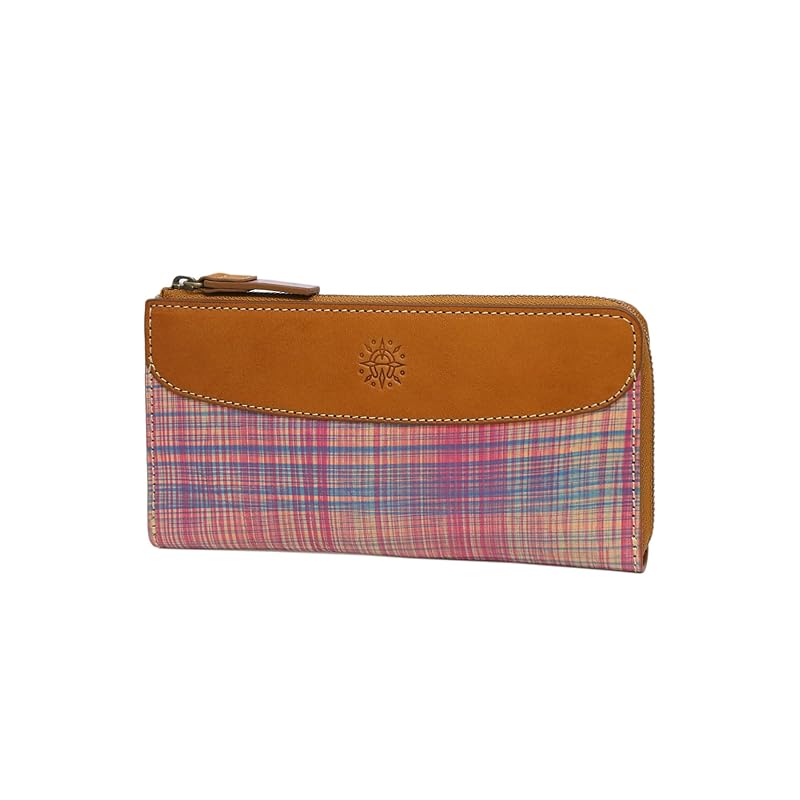 

[Dakota] long wallet L-shaped zipper genuine leather ladies blue DA-31573-65