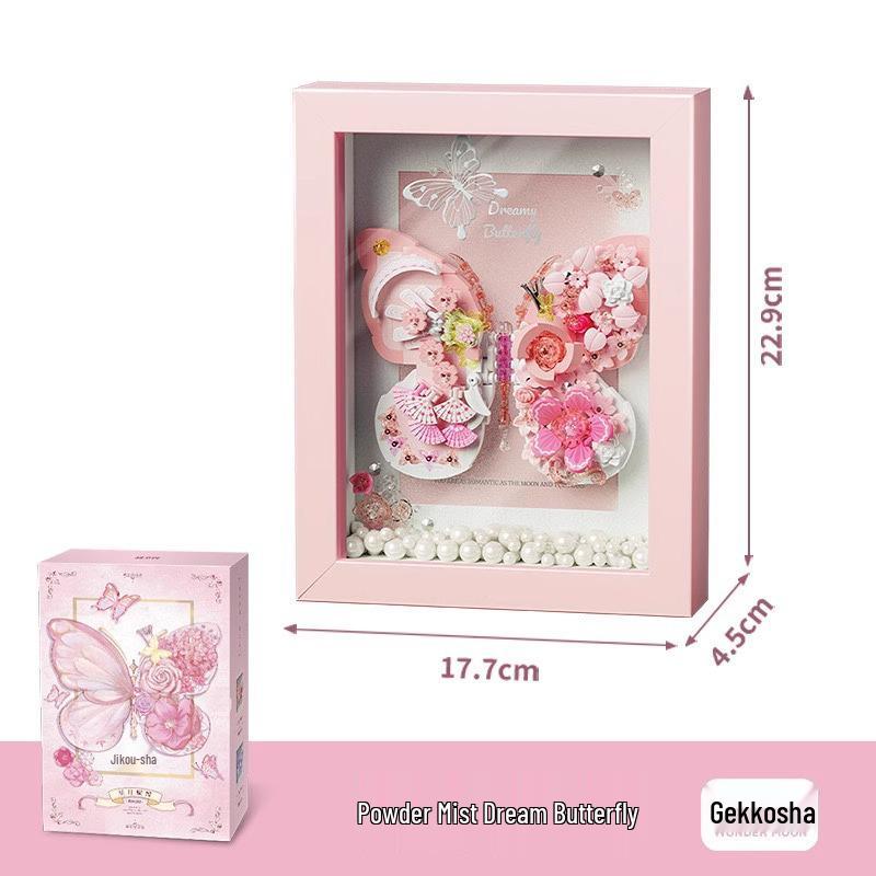 

Moonlight Society Мечтательная Звезда и Бабочка Конструктор для Девочек - Развивающая Игра-Пазл и Праздничный Подарок