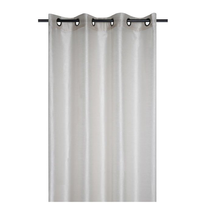 Voilage à oeillets 140 x 260 cm Wood lin