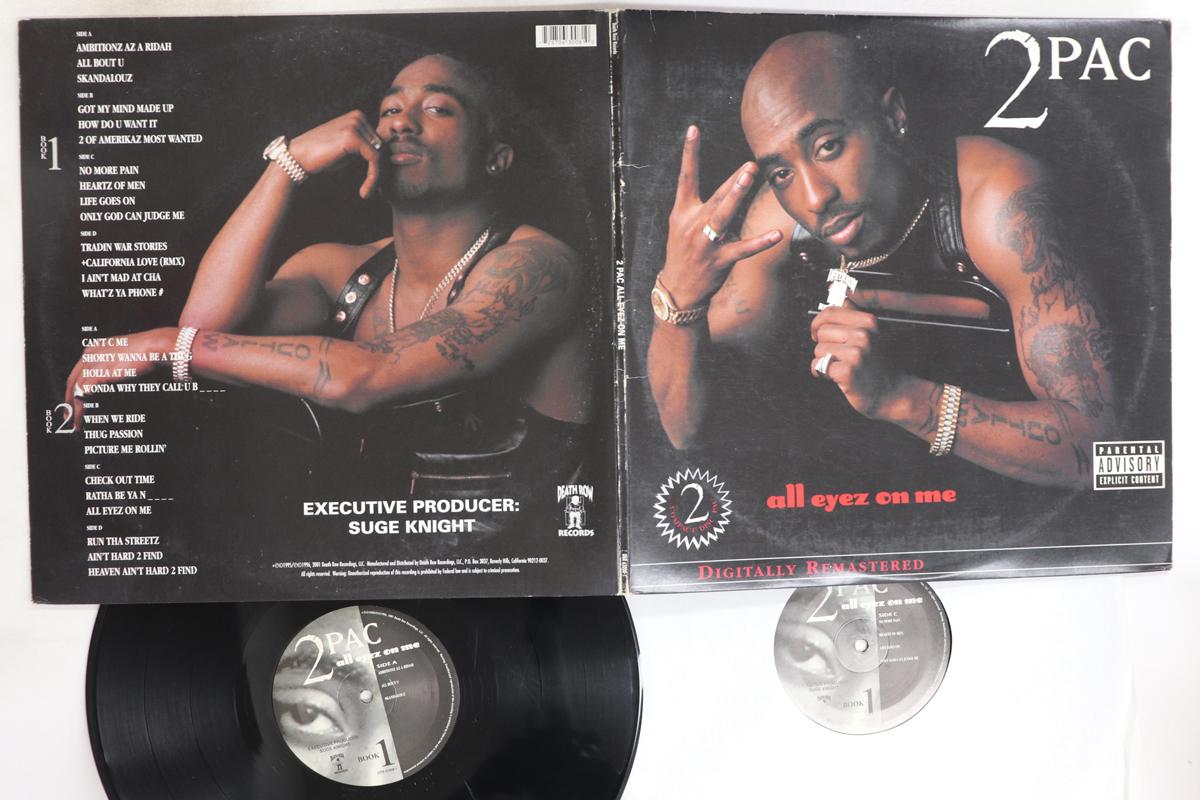 

LP Пластинка 2PAC - All Eyez On Me DRR630081 DEATH RAW 2001 США Рэп и Хип-хоп/R&B Б/У