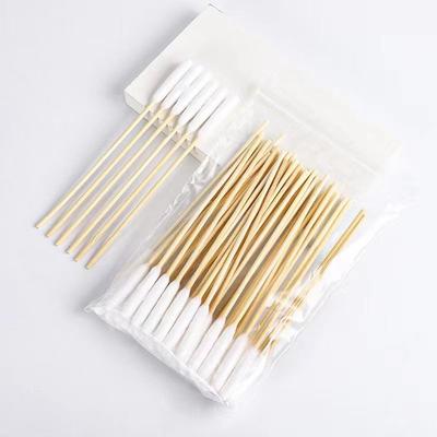 50-200 Peças Cotonetes Limpadores de Orelha para Animais de Estimação Limpador de Orelha Animal Bastões de Cotonete Grandes Cotonetes para Remoção de Cera de Orelha de Gato Cachorro somb
