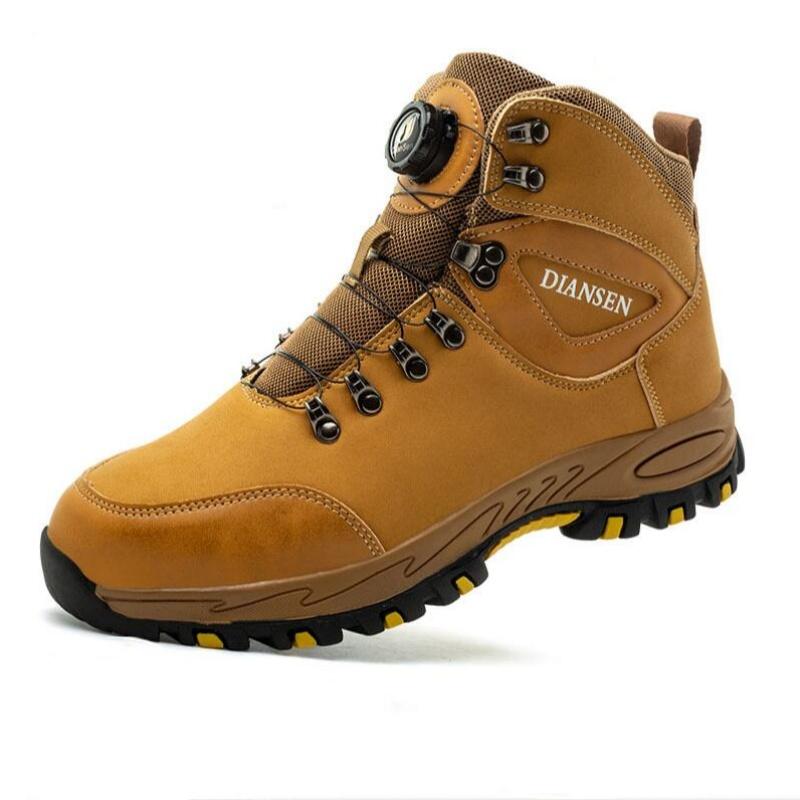 Rotating Button Safety Shoes Men Work Sneakers Indestructible Shoes Puncture-Proof Protective Shoes Work Boots Tactical Boots