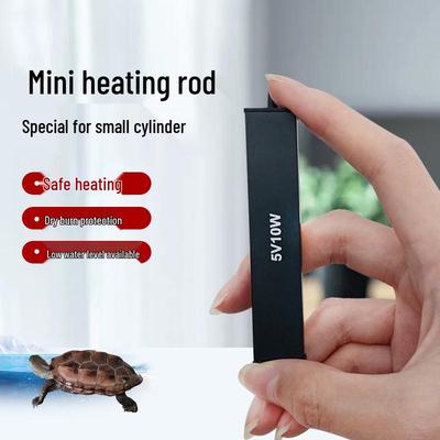 Mini USB Heating Rod for Small Fish Tank - Automatic Constant Temperature Controller for Turtle and Tropical Fish.