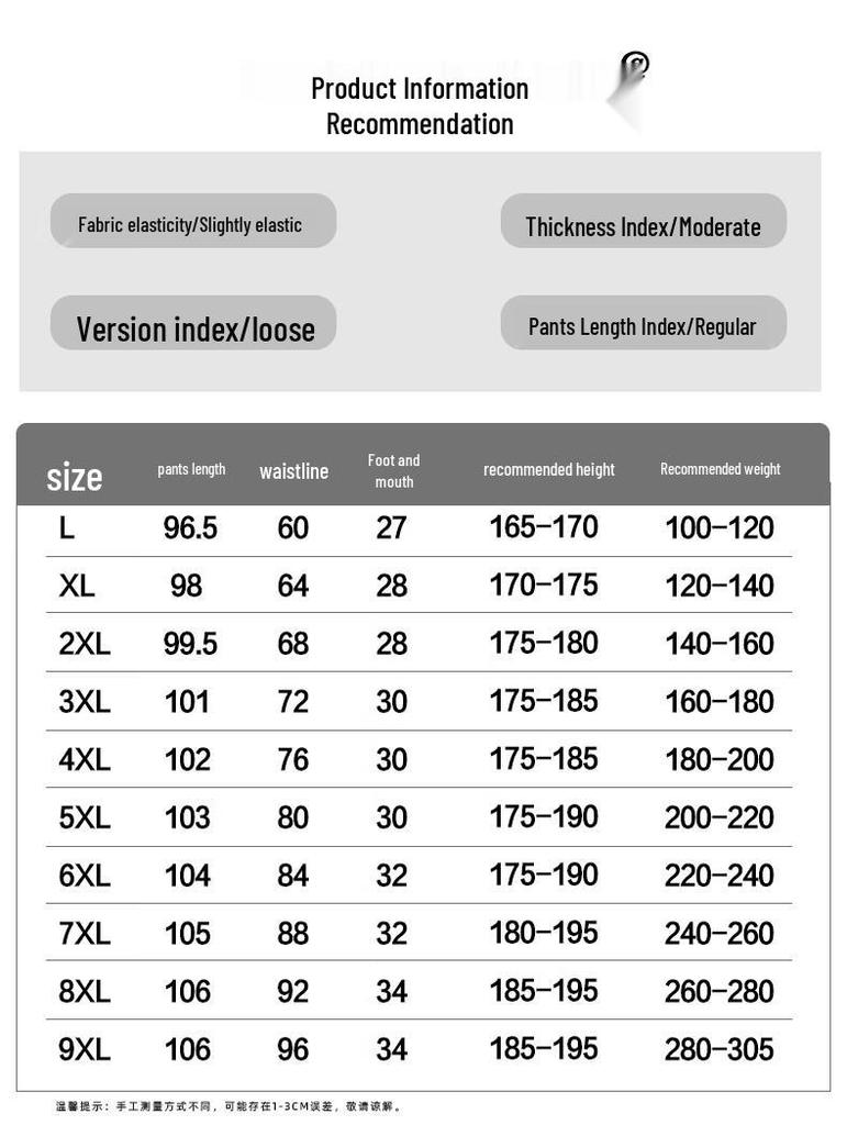 Men's 2026 Spring Autumn Loose Fit Jogger Pants
