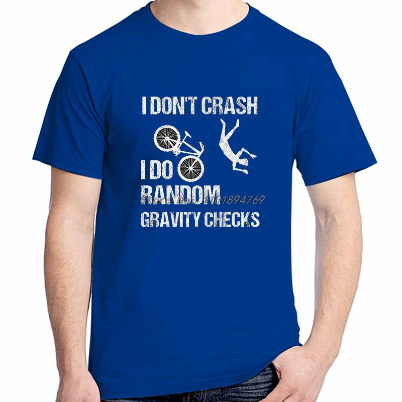 Summer Cotton Tshirt Dirt Biker Motocross Tshirt I Dont Crash Fashion Unisexs Short Sleeve Tshirt High Quality Unisexs Clothing