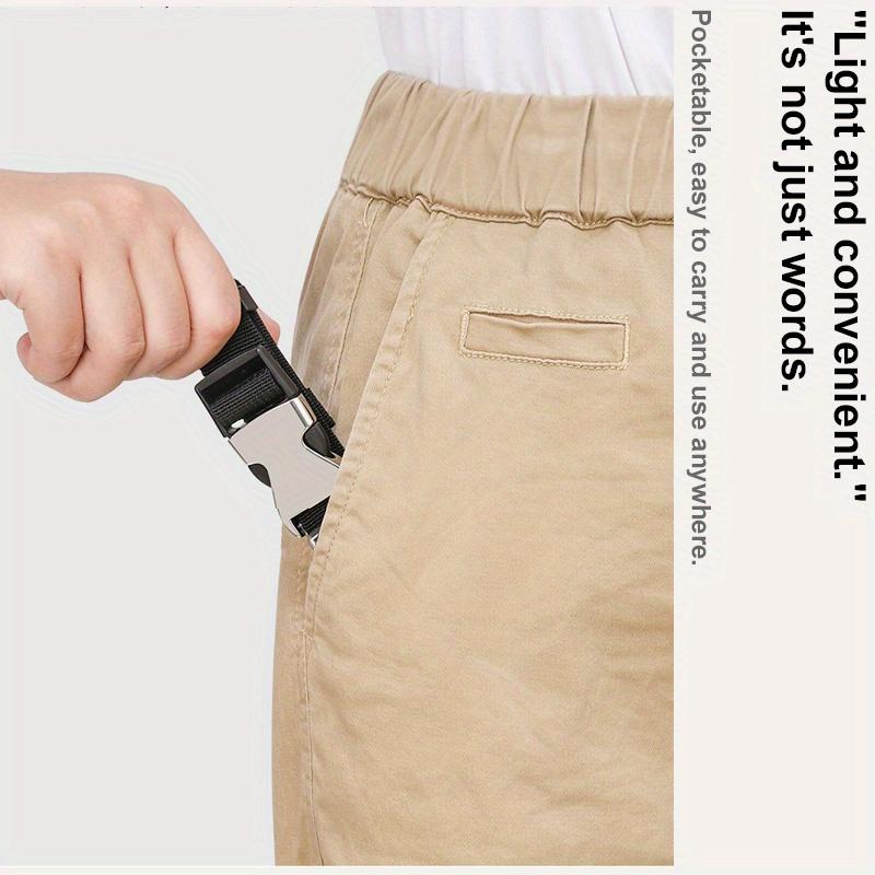 Travel Luggage Strap Portable Fixed with Release Buckle Additional Bag Backpack Strap Luggage Strap Lapel Strap Jacket Holder