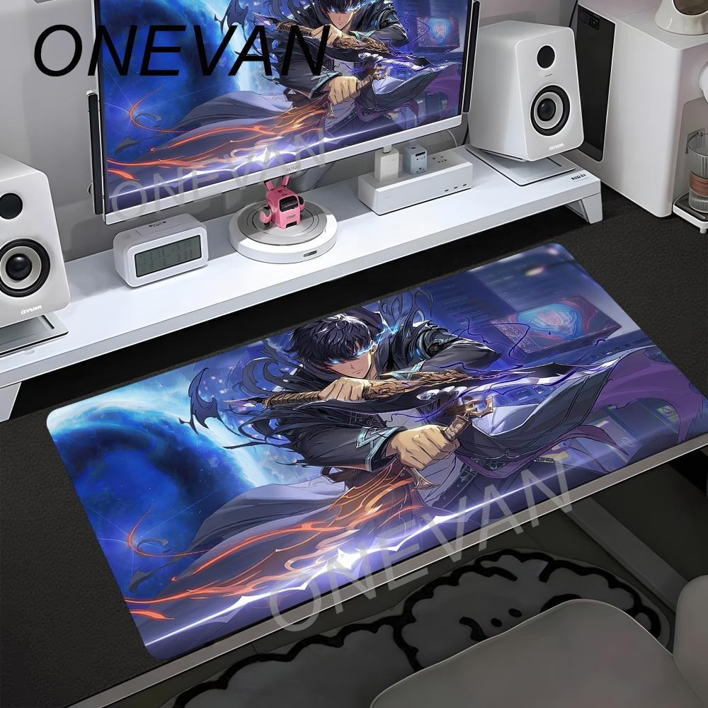 Solo Leveling Anime Mouse Pad Large Gaming Non-slip Mousepads Tablet Gamer Keyboard Mat Laptop Art Mausepad Mini PC Playmat