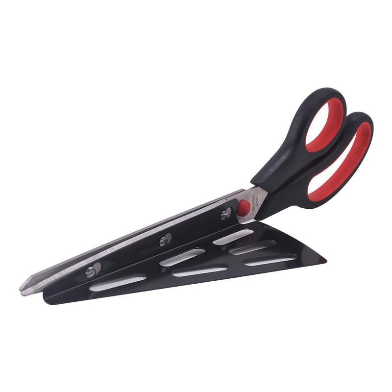 Kitchen Stainless Steel Pizza Cutter 2in1 Detachable Kitchen Scissors For Home Cooking And Baking