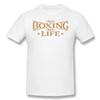 Tricou Imprimat No Boxing No Life Creativ Amuzant Sarcastic Bărbați Femei Tricou Basic Vintage Gât O Unisex Streetwear Haine Bărbați