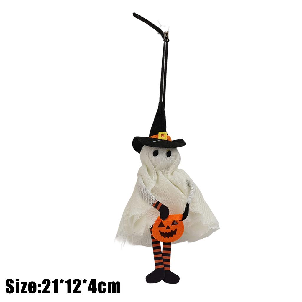 10/1PCS Halloween Decorations Doll Bar Decor Pumpkin Ghost Pendant Scary Halloween Kids Gift Halloween Party Decoration for Home