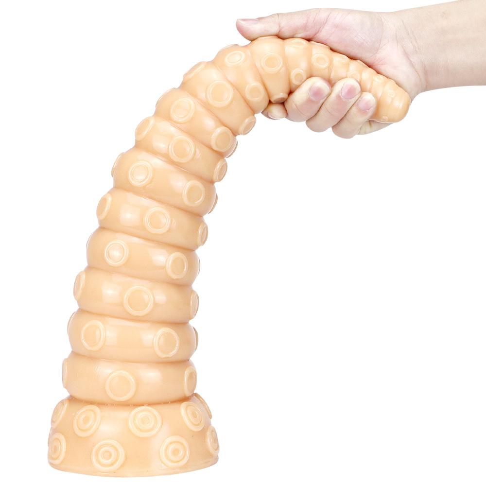 38cm Chobotnicové nohy Velká anální zátka Anální expandér Sexuální hračky pro dospělé Realistické dračí dildo Fisting BDSM Pegging Popruh na penis