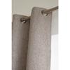 Lot de 2 rideaux + 8 œillets 140 x 240 cm fils teints jacquard "Atlas" Le fil d'Ariane