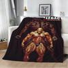 Ronnie C-Coleman Bodybuilding Fitness Flannel Blanket Soft Throw Blanket Art For Home Decor Bedroom Bed Sofa Picnic Fans Gifts