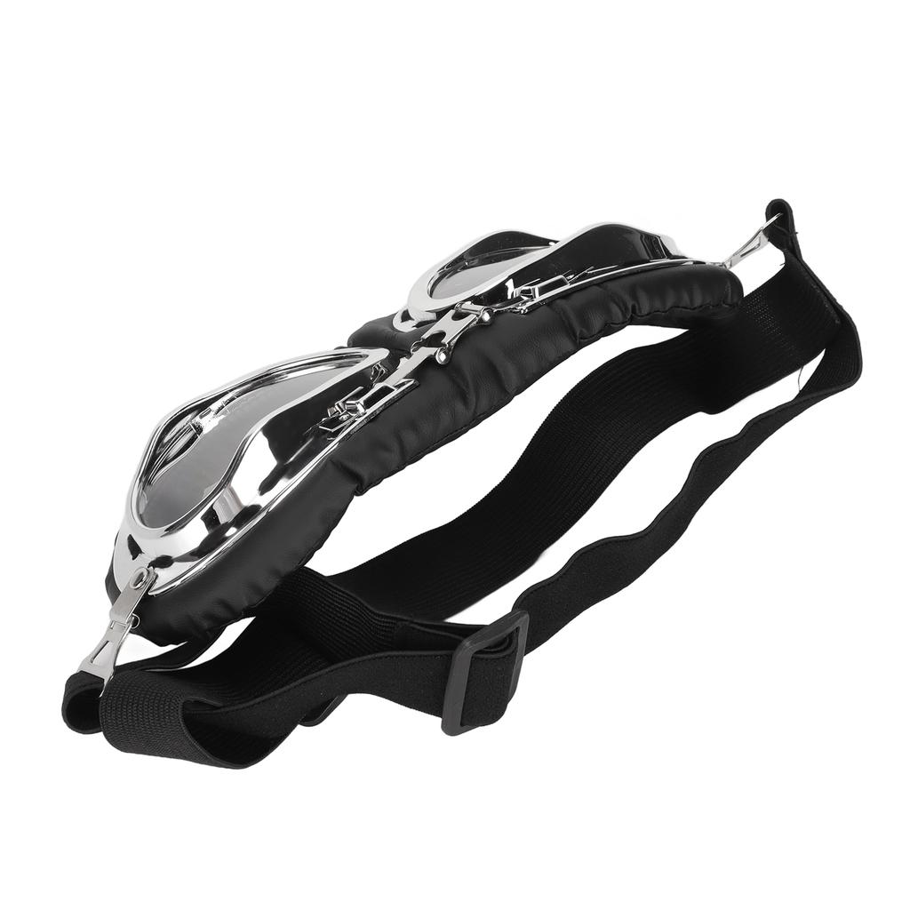 Hundebrille Hunde Augenschutz Sonnenbrille mit Klapprahmen und elastischem Band für mittelgroße bis große Hunde