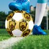1PC AEK Athens Size 5 Soccer Ball PrahaIndoor Soccer Ball Colorful All Ages Machine Stitched PVC Competition Ready Durable High-Bounce