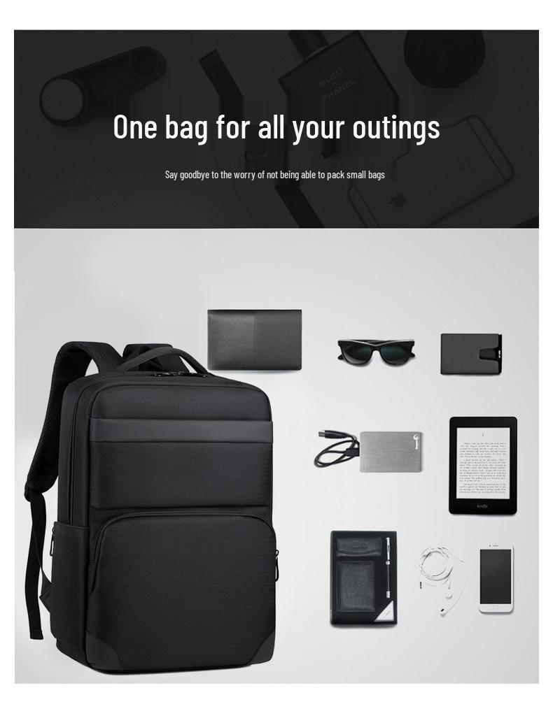 Unisex High-End Mode Wasserdichter Oxford Rucksack - Großes Fassungsvermögen für Laptop & Pendeln