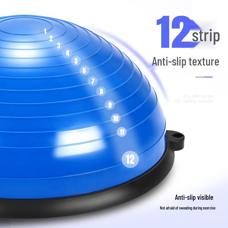 JOINFIT Glossy Bosu Balance Trainer Yoga Ball