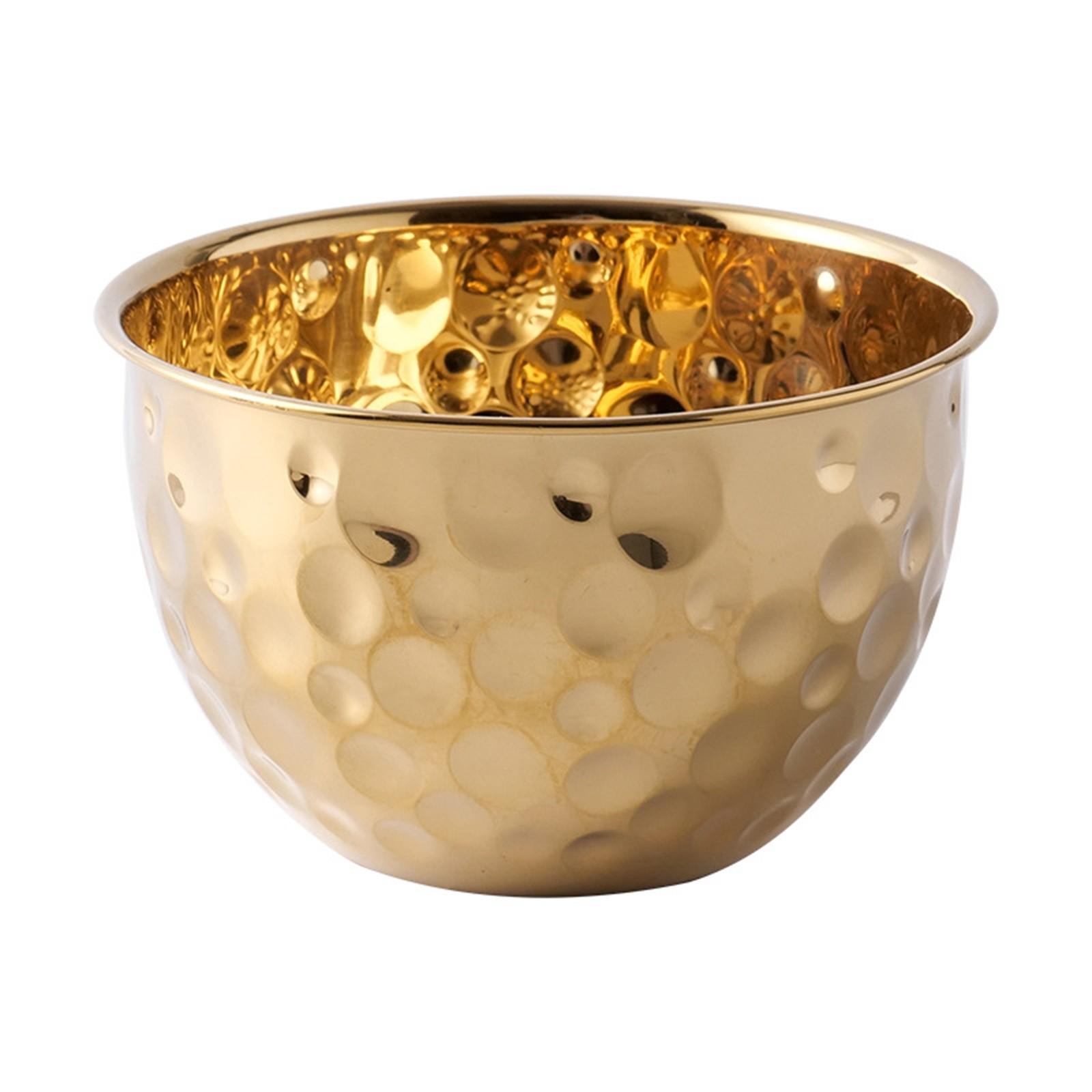 

Круглая кованая алюминиевая декоративная миска, утолщенная миска для смешивания и выпечки, сервировочная миска из нержавеющей стали