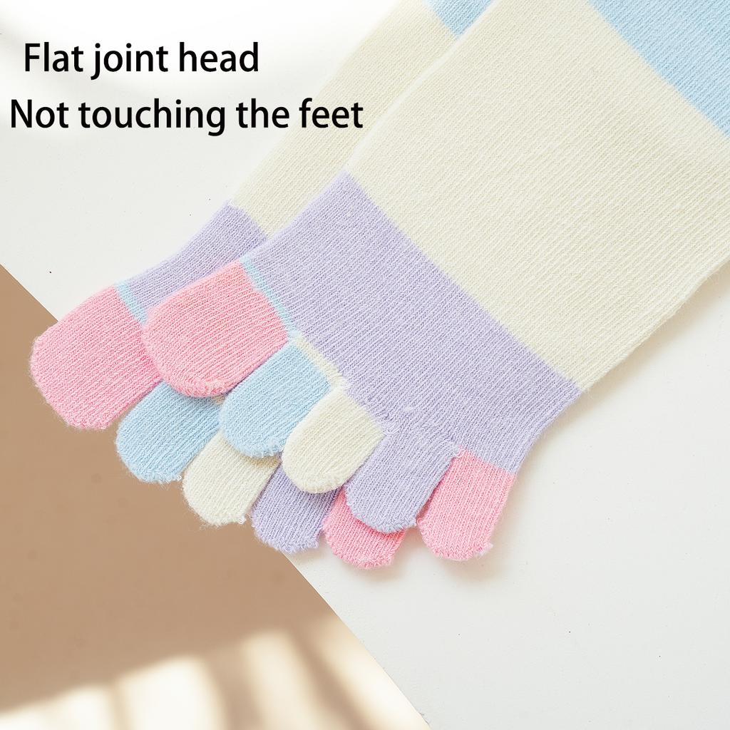 Kids Five Toe Socks Fashionable Breathable Comfortable Cute Deodorant New