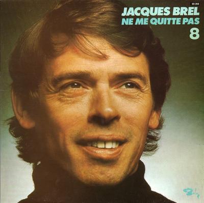 LP Record JACQUES BREL - 8 Ne Me Quitte Pas 90268 Barclay 1978 France Pop Used