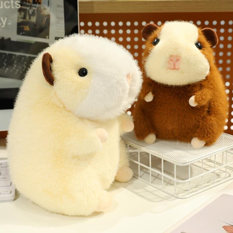 Kawaii Soft Guinea Pig Plush Toys Sleep Stuffed Pillow Cartoon Animals Plush Cushion Pillow Boys Girls Birthday Gift Home Decor