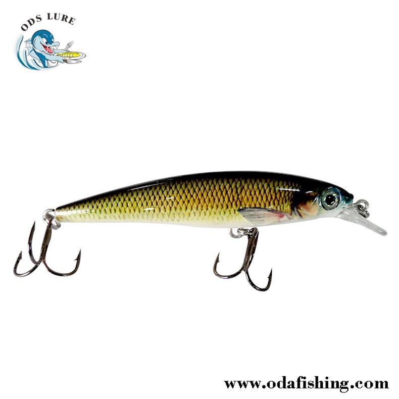 70Mm Abs Plastic Simulated Fishing Bait For Bionic Freshwater Sea Fishing Bait, Black Fish Luya Bait Mino Perch