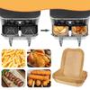 Air Fryer Papers Pads Rectangular Baking Papers Kitchen Oil-proof Paper