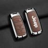 Compatible Jeep Key Case for Compass, Renegade, Cherokee, Grand Commander, Grand Cherokee