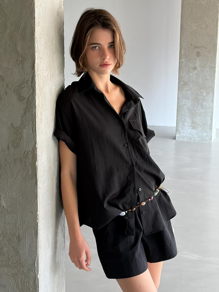 Kelidu Logo Comfort Shorts_Black