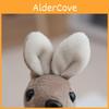 Adorable Plush Kangaroo Keychain Doll With Cute Design For Couples And Collectors