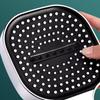 Universal 13cm Shower Head with Not  Clogging Nozzles Universal Shower interfaces ABS for High Pressure Bathroom Use