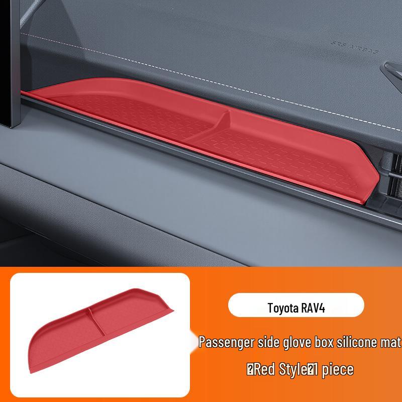 Silicone Non-Slip Mat for Toyota RAV4/Wildlander Center Console Storage, 26 Models