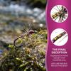 5/10 Stück 18# 16# 14# 12# Fliegenfischhaken Hochkohlenstoff Fliegen Insekten Köder Angelzubehör