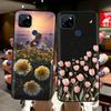 For Oppo A15 Case for OPPO A15s Soft Liquid Silicone Camera Protection Phone Back Cover for Oppo A15 A15S Cases Cute Funda Capa
