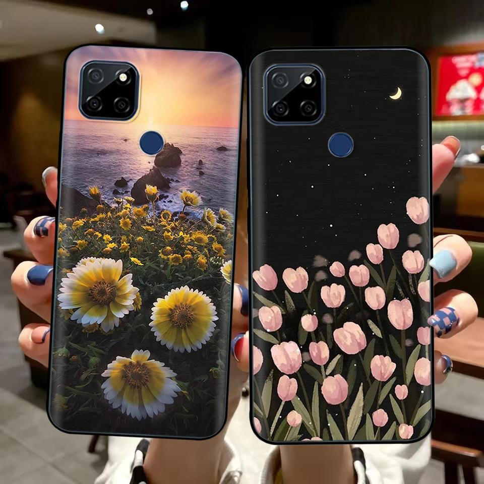 For Oppo A15 Case for OPPO A15s Soft Liquid Silicone Camera Protection Phone Back Cover for Oppo A15 A15S Cases Cute Funda Capa