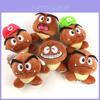 Adorável Brinquedo de Pelúcia Cogumelo Goomba do Super Mario Para Presentes de Crianças e Decoração de Casa