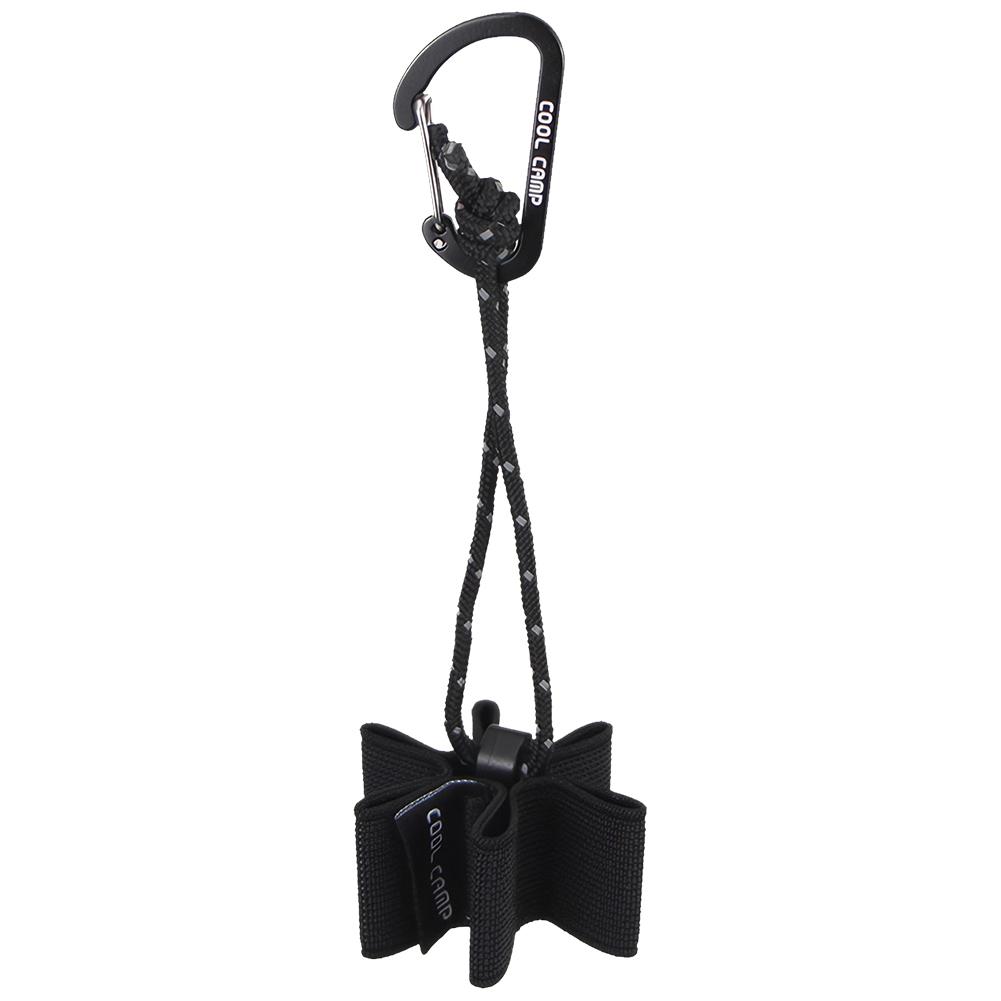 Tira de Armazenamento de Estacas de Chão de 6 Furos Tira de Armazenamento de Estacas de Tenda Retrátil Suporte Multifuncional para Estacas de Barraca para Caminhada Piquenique