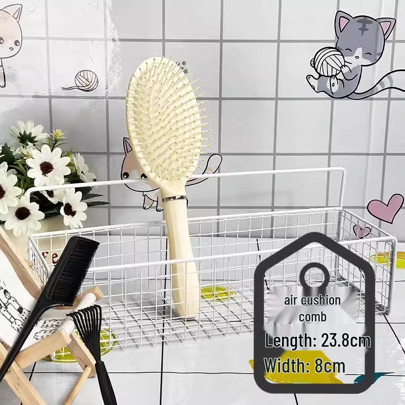 Tragbarer Airbag-Massagekamm für glattes, fluffiges Haar - Ideal für Wohnheime und Zuhause