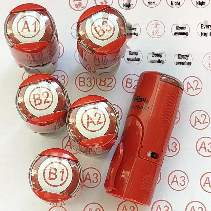 Sigiliu personalizat auto-tușant pentru semnătură cu finisaj lucios