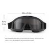 Anti-Schlag-Schutzbrille, professionelle Sportbrille mit großen Gläsern, Arbeitsschutzbrille, verhindert Wind und Sand