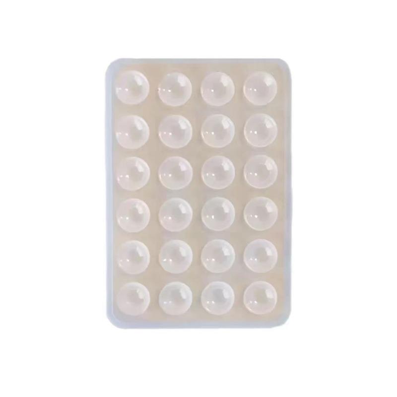 Portable Removable Non Slip Square Silicone Suction Cup Phone Holder