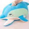 Giant Dolphin Plush Toy Soft Large Dolphin Doll Stuffed Sea Animal Hugging Pillow
