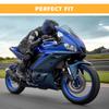 Motorcycle Winglet Fairing Racing Wing Kit Spoiler Universal For BMW R1200GS R1250GS LC S1000R RR KTM YAMAHA R1 R3 SUZUKI