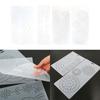Flower Line Quilting Stencil for Sewing Craft Reusable Plastic Quilting Template for Drawing On Shirt Clothing Fabric